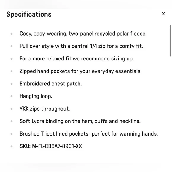 Passenger Men’s Set Off Polar 1/4 Zip Fleece in Mountain Geo Khaki , size M - Picture 7 of 13